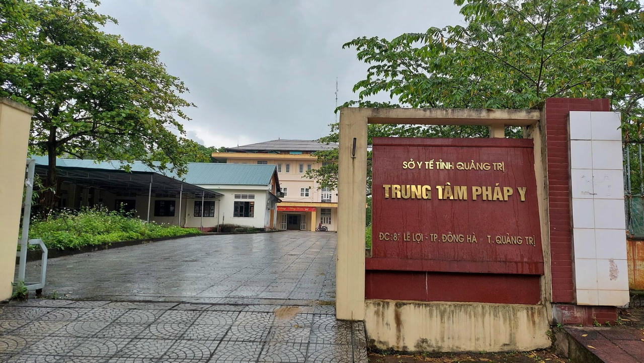 Trung tâm pháp y tỉnh Quảng Trị vẫn chưa có Giám đốc thay thế ông Nguyễn Đình Cương. Ảnh: Đức Nghĩa.