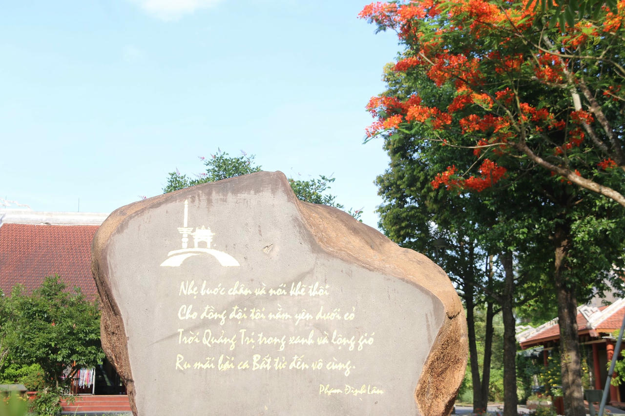 Sự kiện 81 ngày đêm chiến đấu, bảo vệ Thành Cổ Quảng Trị đã đi vào lịch sử dân tộc. Ảnh: Nghĩa Văn.