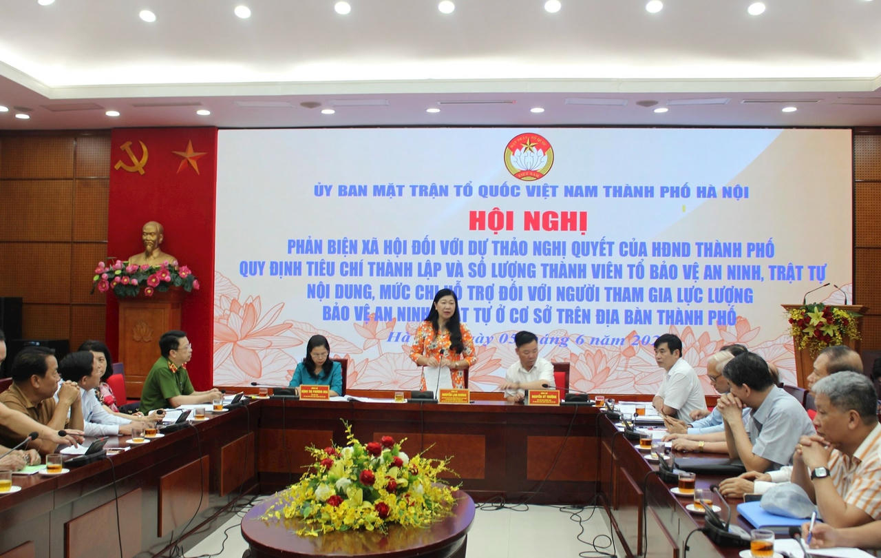 Quang cảnh hội nghị. 