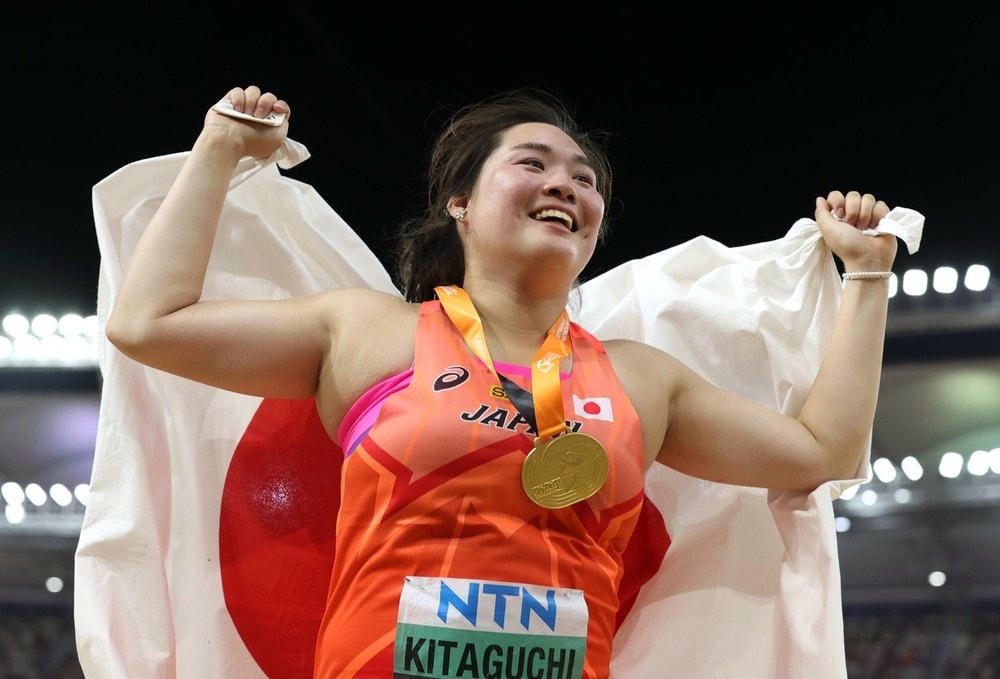 Haruka Kitaguchi giúp Nhật Bản cạnh tranh top 3 chung cuộc. (Nguồn: Olympic_paris_1108-4.jpg