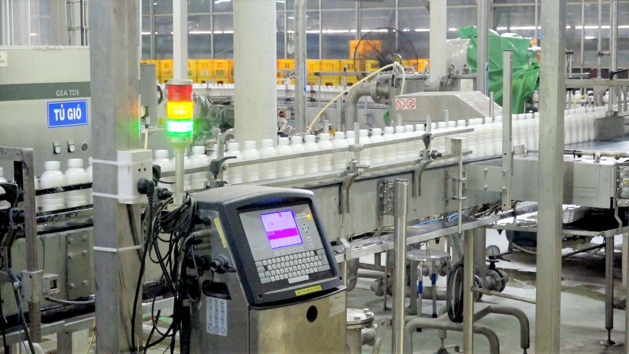 Number 1 Soya Canxi được áp dụng công nghệ chiết lạnh vô trùng Aseptic.