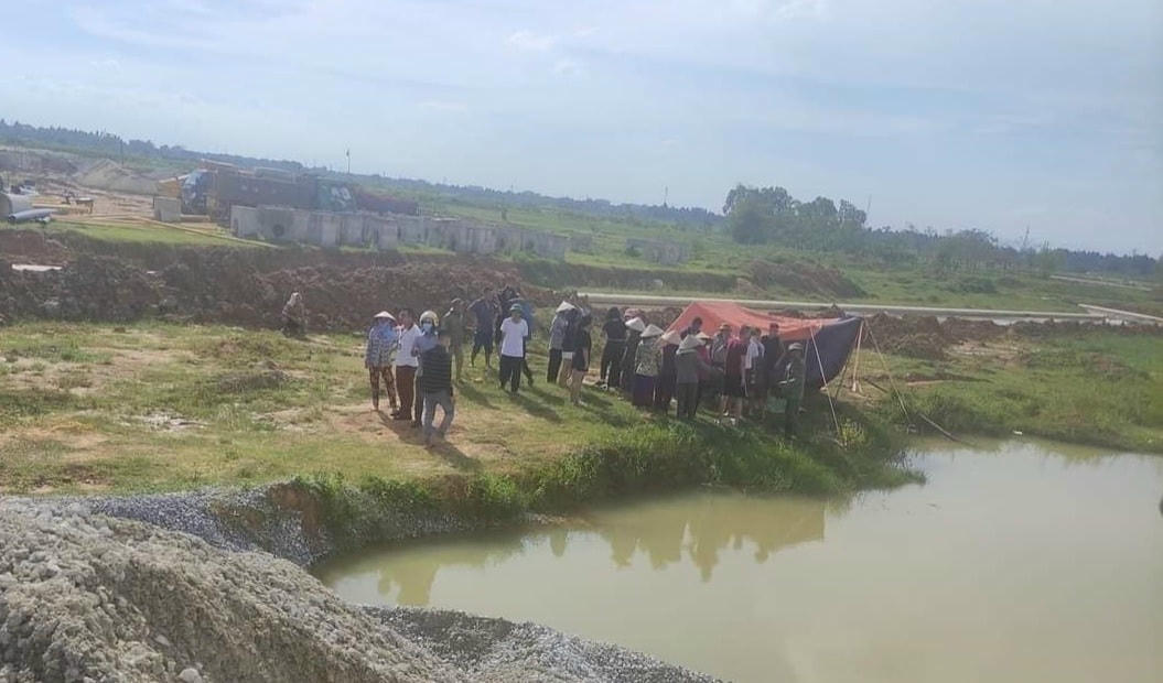 Nơi xảy ra vụ đuối nước thương tâm