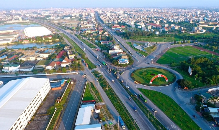 Dự án đầu tư xây dựng đường trục Đông - Tây, tỉnh Hải Dương.