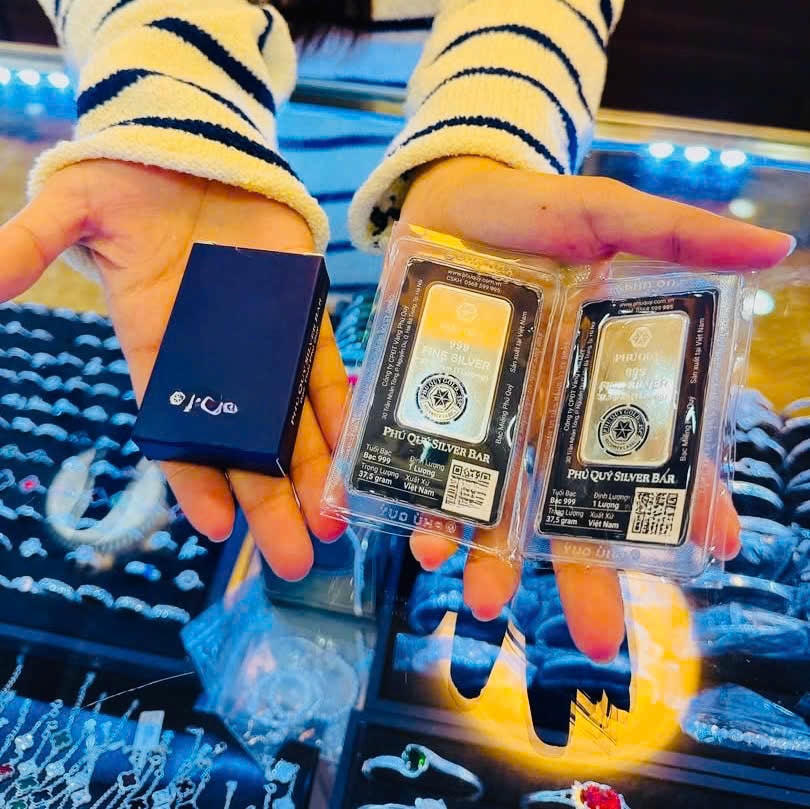 Bạc đang trở thành kênh đầu tư thu hút. Ảnh: TB.