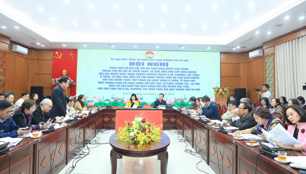 Quang cảnh hội nghị. 