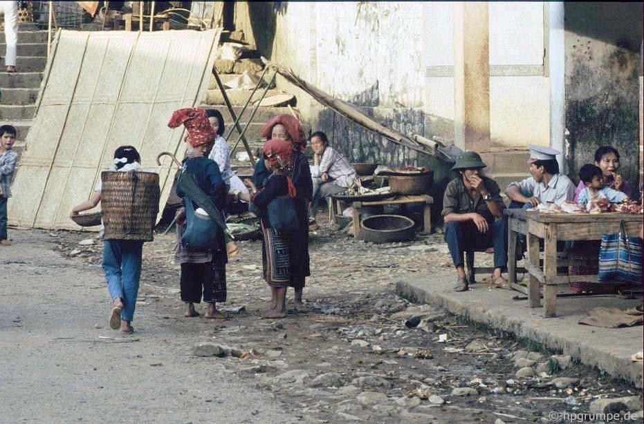Sa Pa năm 1992 qua ống kính của nhiếp ảnh gia Hans-Peter Grumpe. Nguồn Hans-Peter Grumpe.