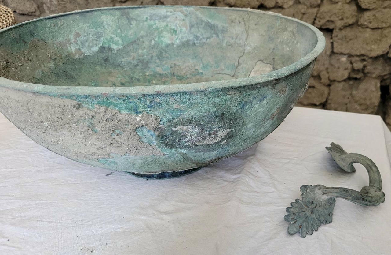 Những khám phá mới nhất ở thành phố cổ đại Pompeii. Ảnh: AP.
