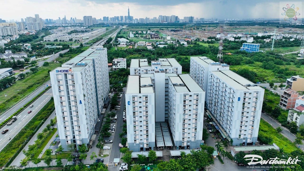 Một dự án NƠXH tại phường Phú Hữu, TP Thủ Đức (TPHCM) đã được đưa vào vận hành, hiện giải quyết nhu cầu nhà ở cho hàng ngàn đối tượng thu nhập thấp.