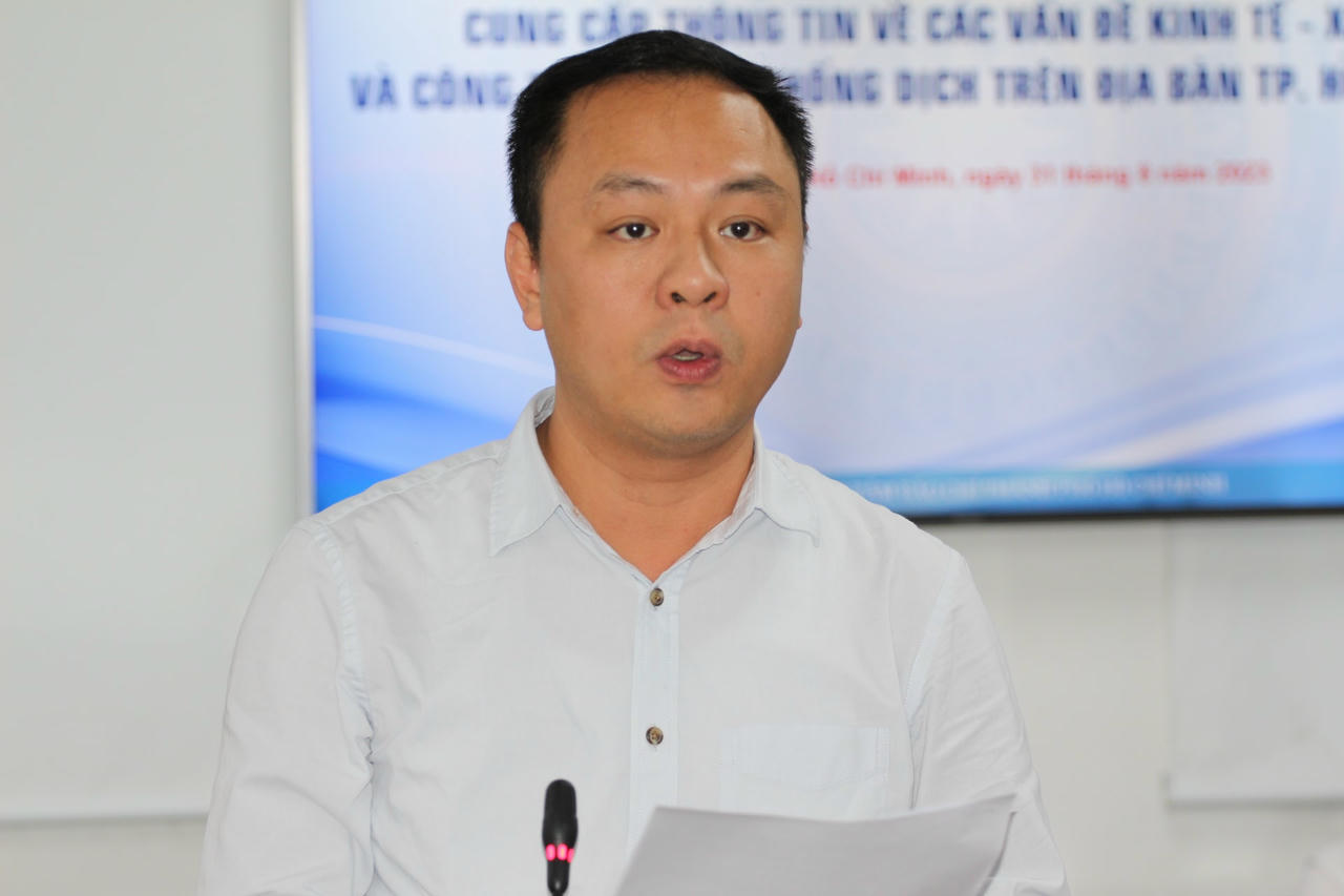 Đại diện Sở Y tế TP HCM thông tin về việc quản lý hoạt động xe cấp cứu.