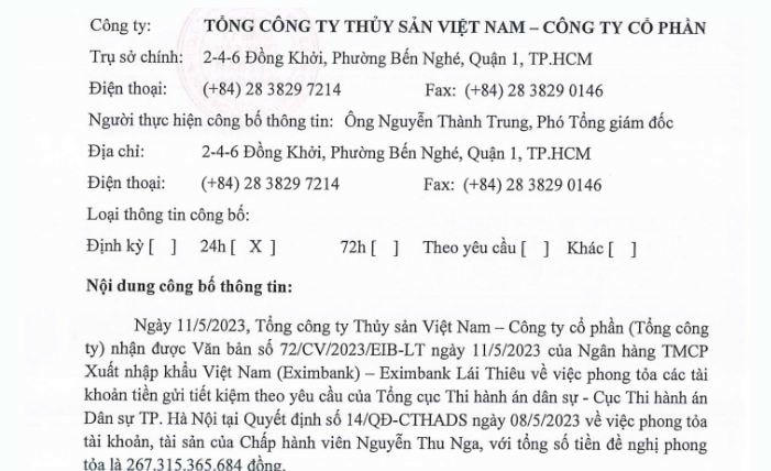 Thông báo của