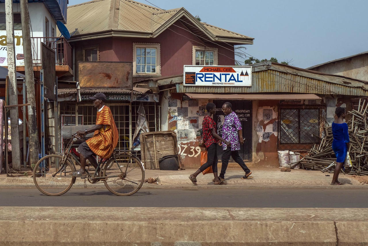 Khung cảnh Umuida, Nigeria. Ảnh: AP.