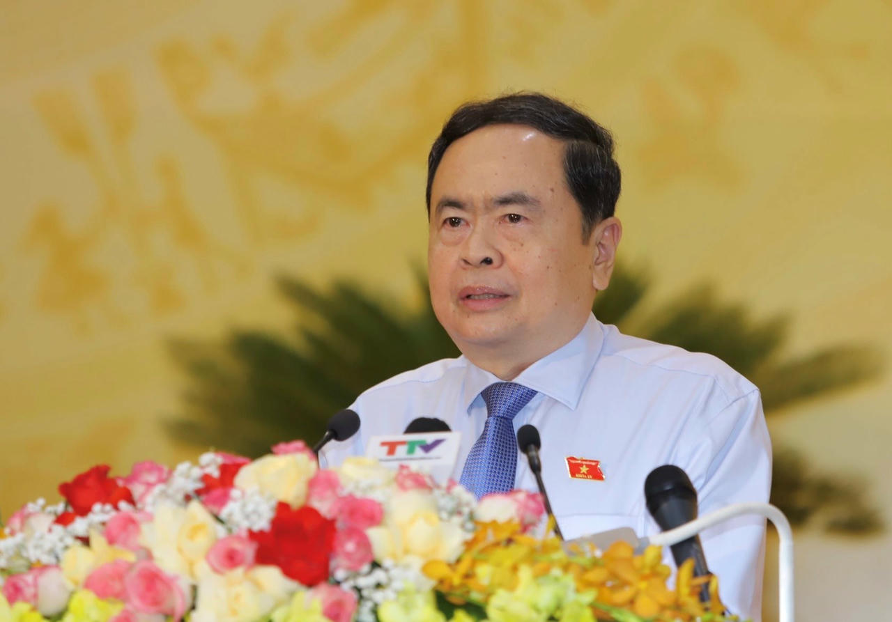 Chủ tịch Quốc hội Trần Thanh Mẫn phát biểu chỉ đạo tại kỳ họp thứ 20, HĐND tỉnh Thanh Hóa.