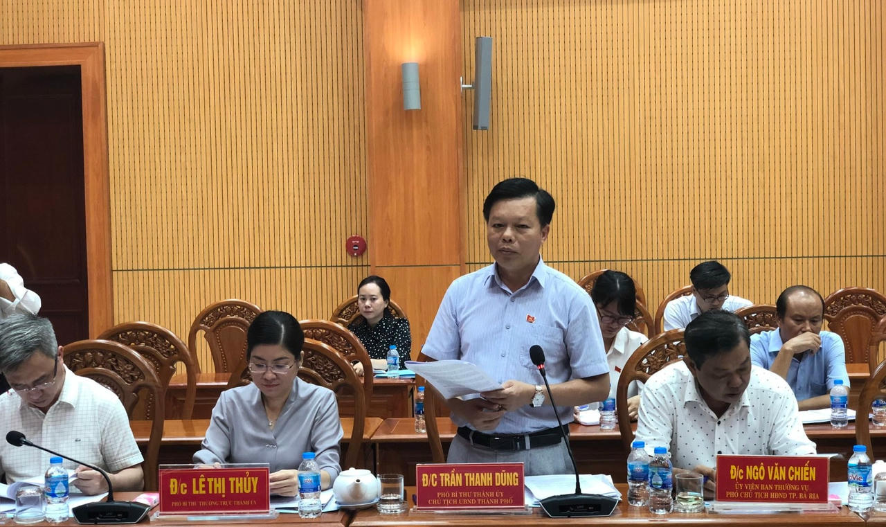 Ông Trần Thanh Dũng - Chủ tịch UBND TP.Bà Rịa cho biết, dự án cao tốc Biên Hòa-Vũng Tàu đoạn qua TP.Bà Rịa dài khoảng 3,8km, diện tích dự kiến thu hồi 32,4ha.
