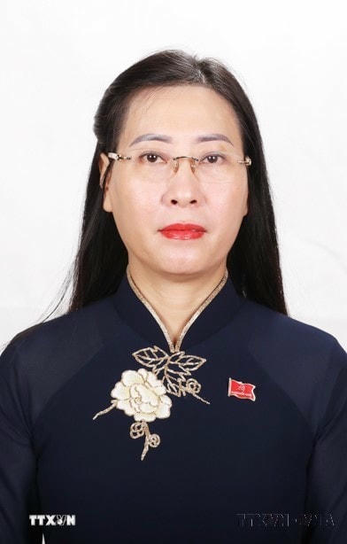 Đồng chí Bùi Thị Quỳnh Vân, Ủy viên Trung ương Đảng, Bí thư Tỉnh ủy Quảng Ngãi. (Ảnh: TTXVN)