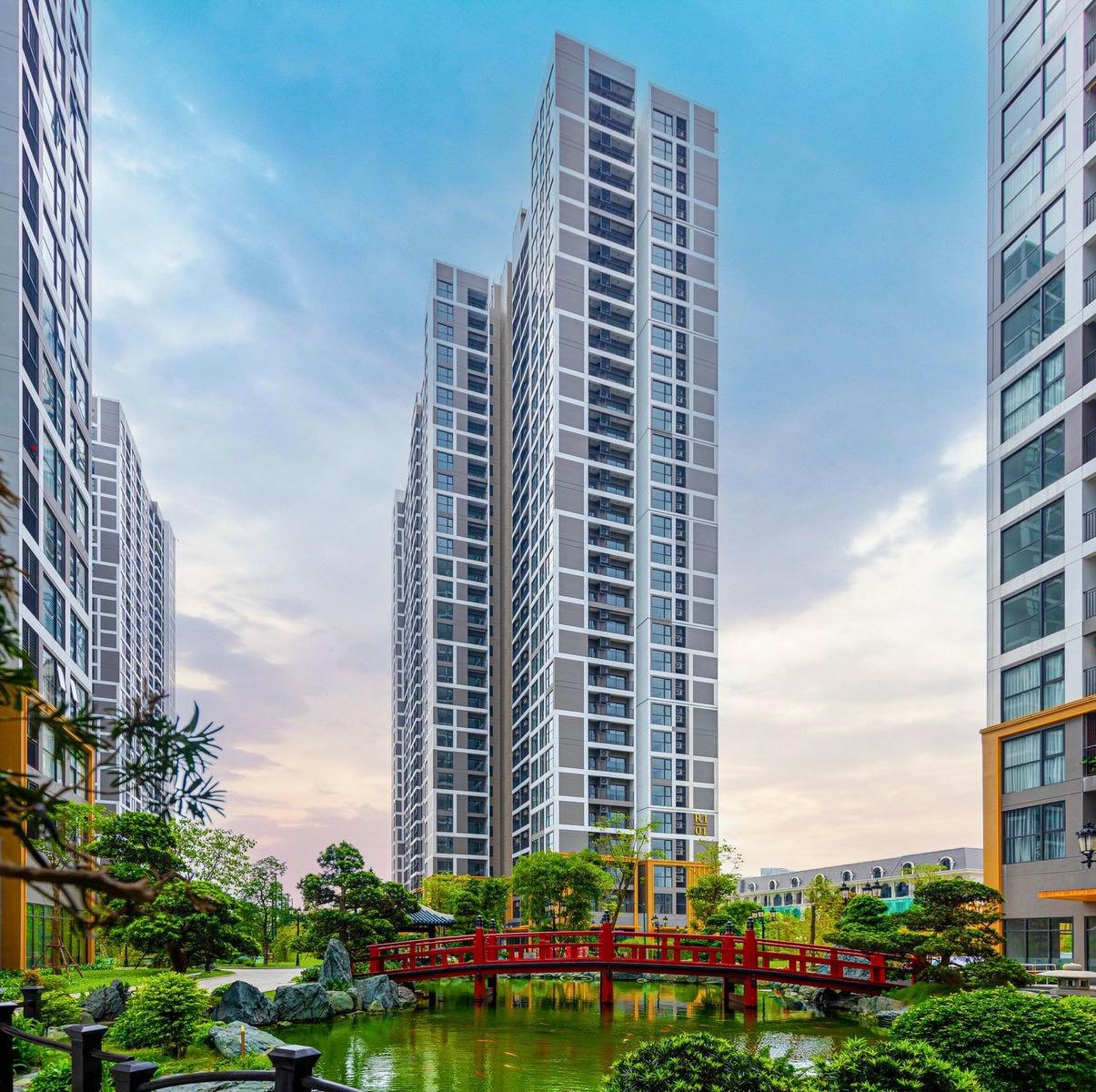 Chọn tòa R1.01 làm nơi an cư, khách hàng chỉ việc xách va li tới ở và trở thành một phần của cộng đồng tinh hoa hơn 45 nghìn cư dân.