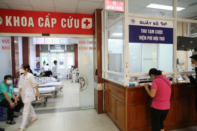 Các bệnh viện đã sẵn sàng phương án cấp cứu trong dịp Tết. (Ảnh: M.Q/Vietnam+) cap-cuu-truc-2.jpg