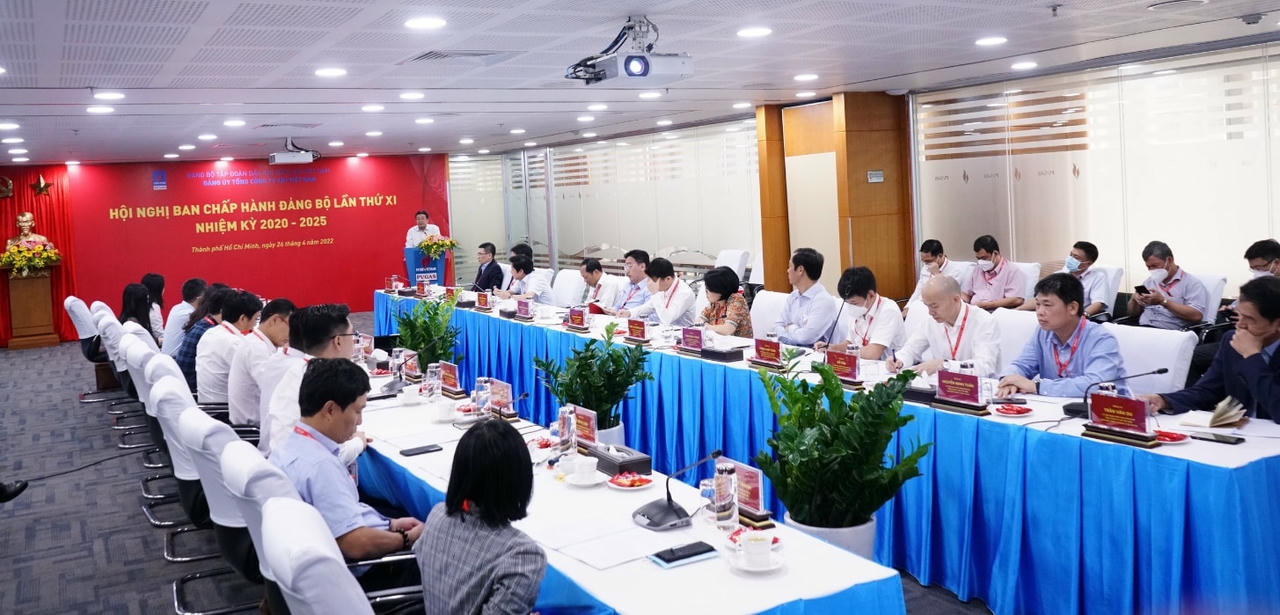 Hội nghị Ban Chấp hành Đảng bộ PV GAS lần thứ XI, nhiệm kỳ 2020-2025.