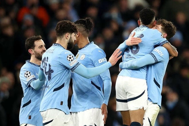Man City sẽ phải đối mặt không ít khó khăn ở Champions League giai đoạn còn lại. (Nguồn: Getty Images) manchester-city-3001.jpg