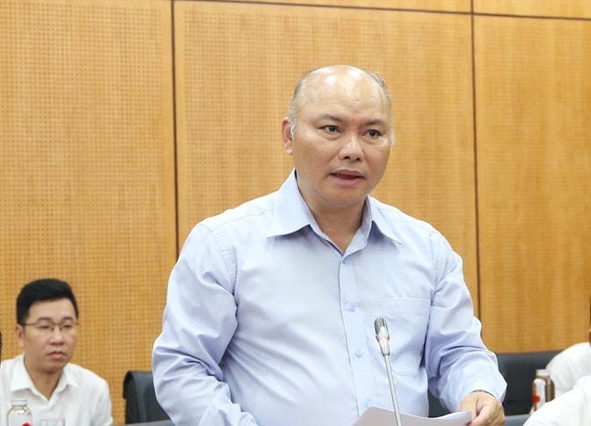 Chánh văn phòng kiêm người phát ngôn Bộ Nội vụ Vũ Đăng Minh. Ảnh- Bộ Nội vụ