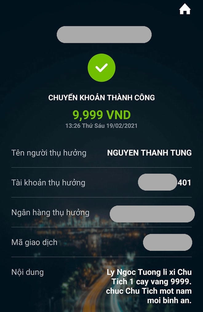 Hàng loạt lời chúc dành cho Sơn Tùng ở nội dung tin nhắn.