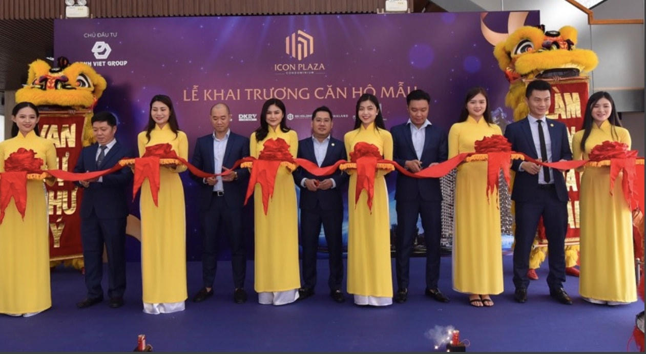 Lể khai trương căn hộ mẫu Icon Plaza 