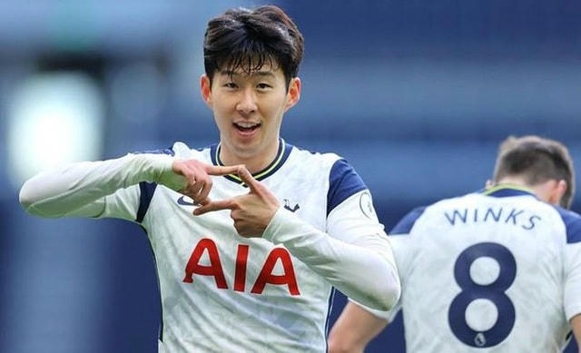 Son Heung Min được vinh danh là Cầu thủ xuất sắc nhất châu Á.