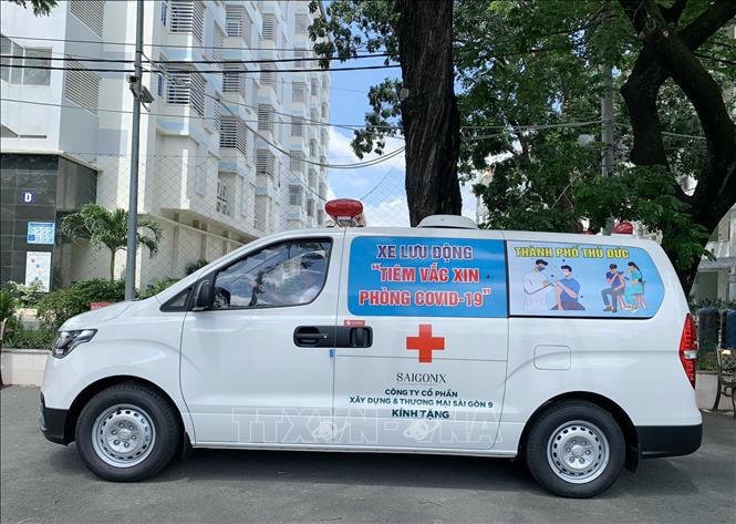 Thành phố Thủ Đức tổ chức tiêm vaccine Covid-19 lưu động