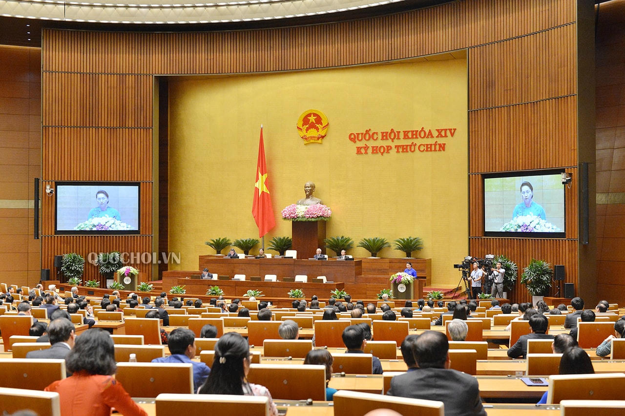 Toàn cảnh phiên bế mạc. Ảnh: Quochoi.vn