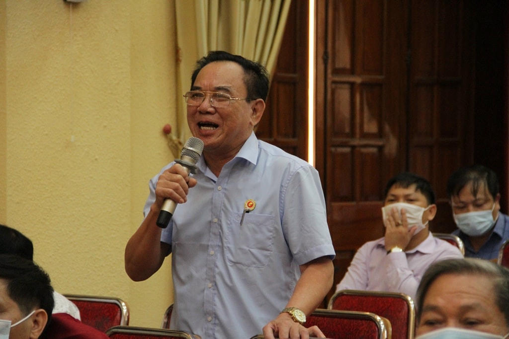 Cử tri Nguyễn Duy Hướng đề nghị các ứng cử viên nếu trúng cử đại biểu Quốc hội cần quyết liệt hơn nữa trong phòng chống tham nhũng.