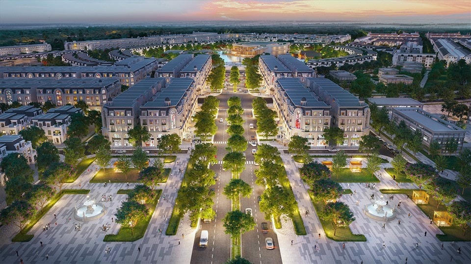 Khu phố thương mại sầm uất bậc nhất tại Hinode Royal Park.