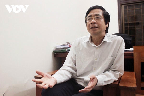 PGS.TS Nguyễn Minh Tuấn, Viện trưởng Viện Xây dựng Đảng, Học viện Chính trị Quốc gia Hồ Chí Minh (Ảnh: Trọng Phú).