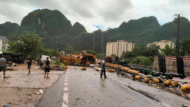 Hiện trường vụ tai nạn