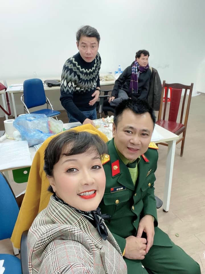 Hình ảnh dàn Táo Quân hào hứng cho buổi tập đầu tiên được chia sẻ trên mạng xã hội.