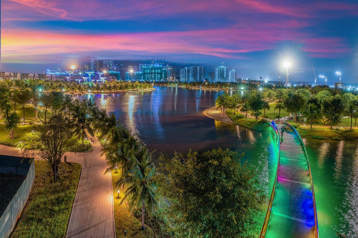 Công viên Grand Park rộng 36ha “lá phổi xanh” tại CBD mới của TP.Thủ Đức.
