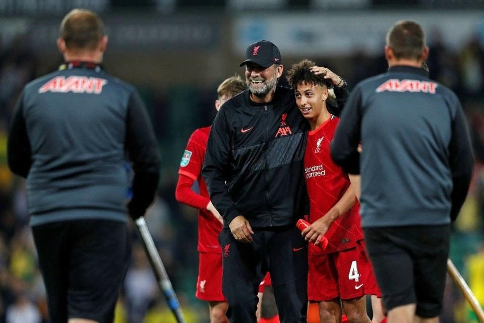 HLV Jurgen Klopp mừng ra mặt vì bảo toàn được lực lượng tốt nhất cho các đấu trường quan trọng hơn.