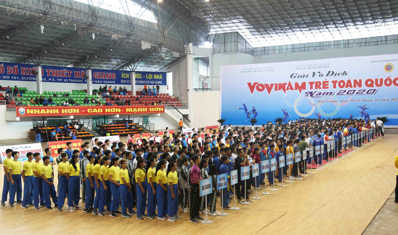 Khai mạc giải vovinam trẻ
