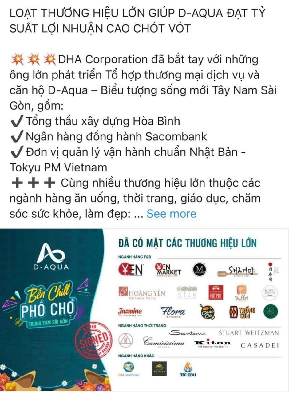 Khu đất tại số 301 Bến Bình Đông, Phường 14, Quận 8 , TP.HCM được quảng cáo là dự án D-Aqua chưa có giấy phép xây dưng