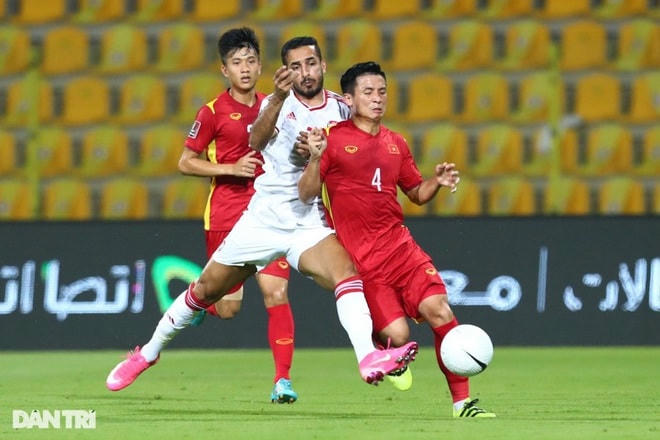 UAE thể hiện sự vượt trội và chơi đầy đẳng cấp. Ảnh: Dân Trí.