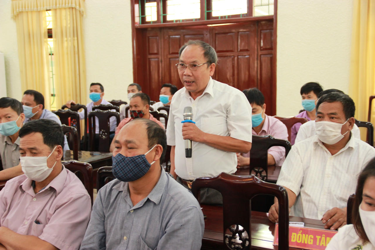 Tiếp xúc cử tri trong bối cảnh dịch Covid - 19 có dấu hiệu phức tạp. 