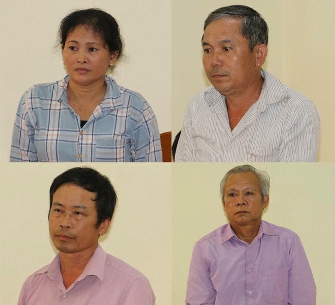 Bốn cán bộ thôn bị khởi tố về hành vi ““Lợi dụng chức vụ quyền hạn trong khi thi hành công vụ” trong việc thực hiện chi trả bồi thường, hỗ trợ và tái định cư dự án Thủy điện cột nước thấp xã Chi Khê, huyện Con Cuông (Ảnh: Cảnh Huệ).