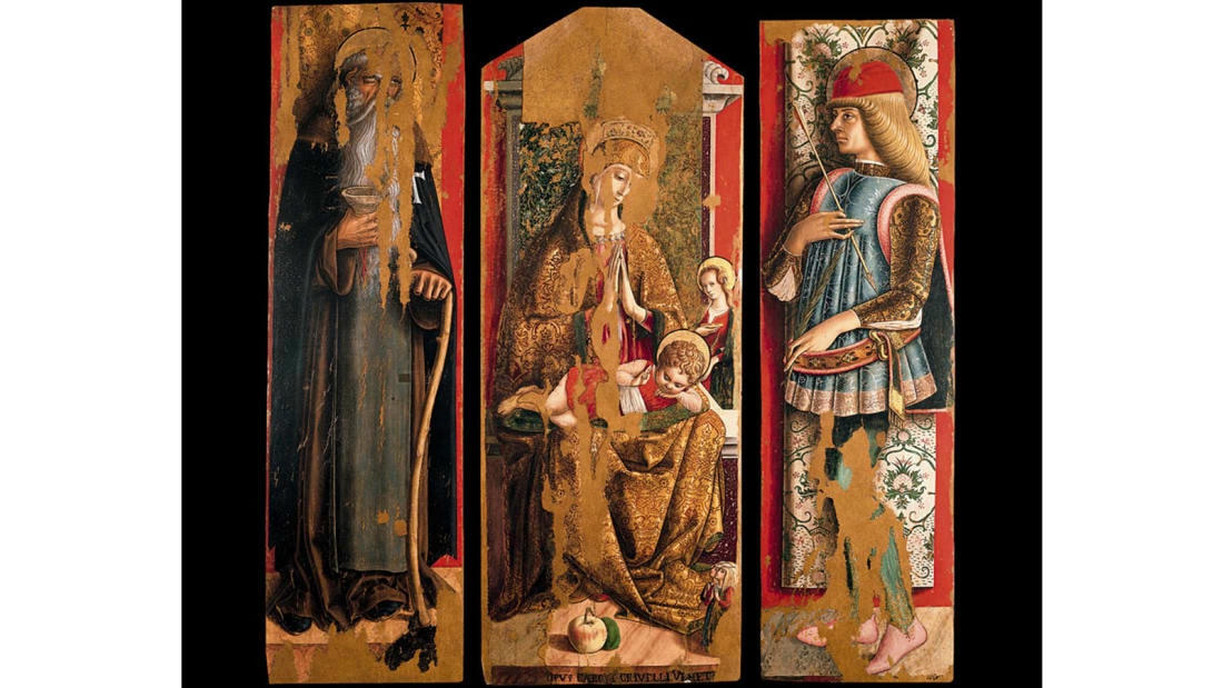 Phòng trưng bày nghệ thuật của thị trấn có các tác phẩm của Carlo Crivelli, họa sĩ từ Venice đến Ascoli. Ảnh: CNN.