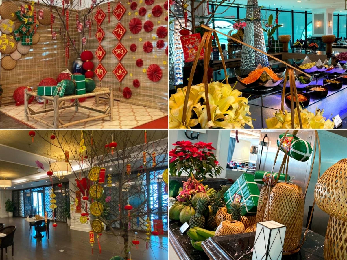 Những góc decor tại FLC Hotels & Resorts là cảm hứng chụp ảnh ngày Tết cho nhiều du khách.