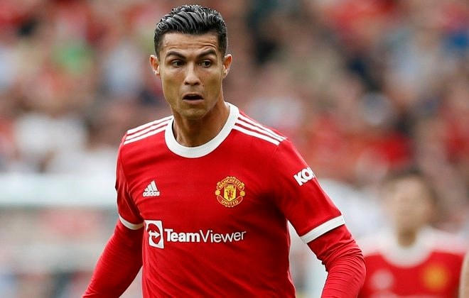 Ronaldo bị khóa chặt trong trận đấu này.