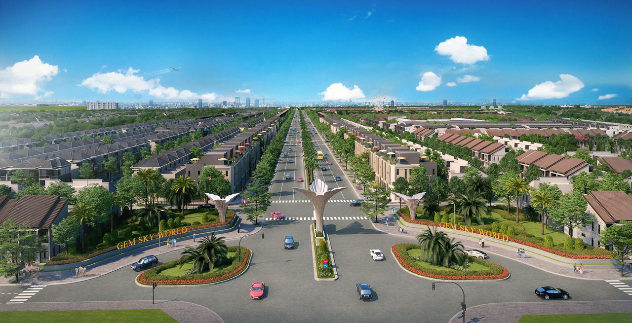 Là dự án chủ lực của Tập đoàn Đất Xanh trong năm 2020, Khu đô thị thương mại giải trí Gem Sky World rộng hơn 92ha tại Long Thành, Đồng Nai cung ứng ra thị trường hơn 4.000 sản phẩm.