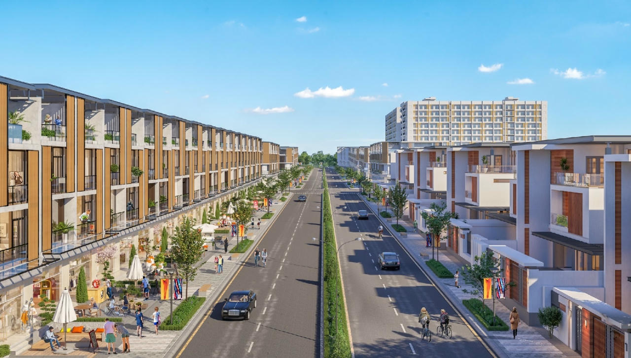 Nhà phố tại Takara Residence là điểm sáng của thị trường BĐS Bình Dương.