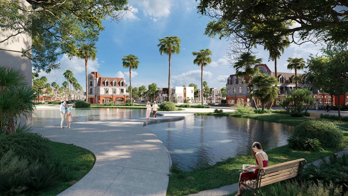Phối cảnh phân khu Ocean Residence tại siêu đô thị biển NovaWorld Phan Thiet 1.000 ha. Ảnh: Novaland.