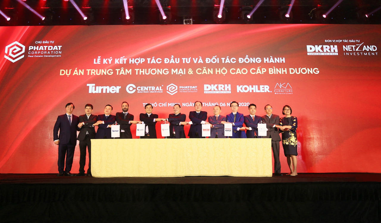 1.Phát Đạt và Tập đoàn Danh Khôi chính thức bắt tay hợp tác đầu tư và phát triển dự án Trung tâm thương mại & Căn hộ cao cấp Bình Dương.