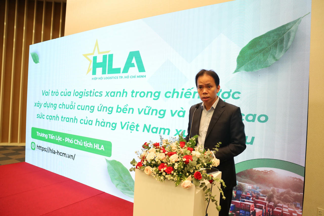 Ông Trương Tấn Lộc, Phó Chủ tịch Hiệp hội Logistics Thành phố Hồ Chí Minh (HLA)