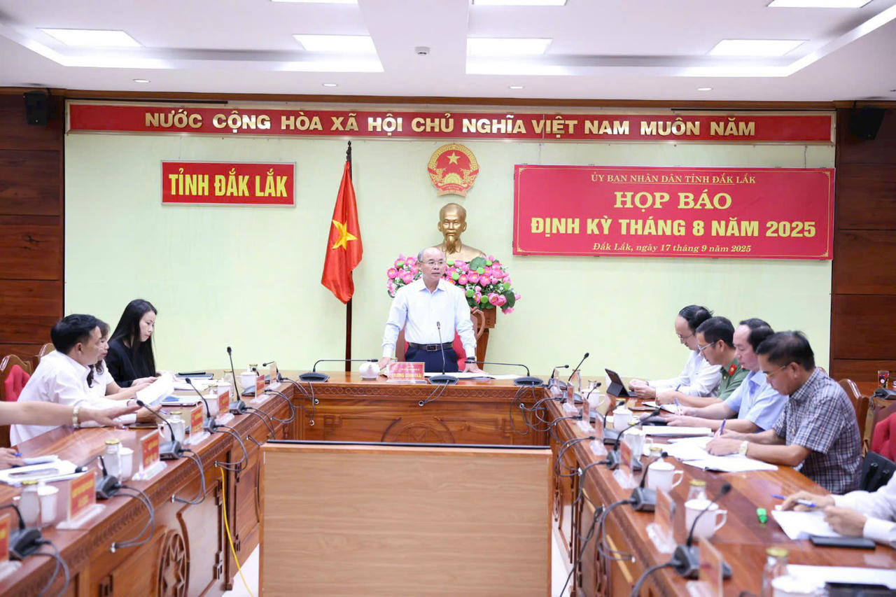 Ông Trương Công Thái – Phó Chủ tịch UBND tỉnh Đắk Lắk phát biểu. Ảnh:TH.