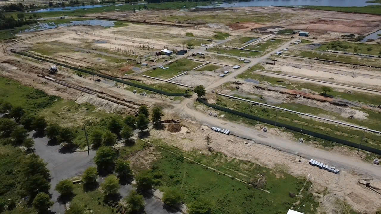 Một góc Dự án của Công ty Cổ phần Bách Đạt An. Ảnh: Chí Đại.